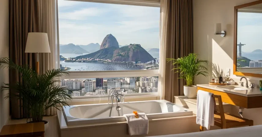 Descubra 2 hotéis com banheira no Rio de Janeiro